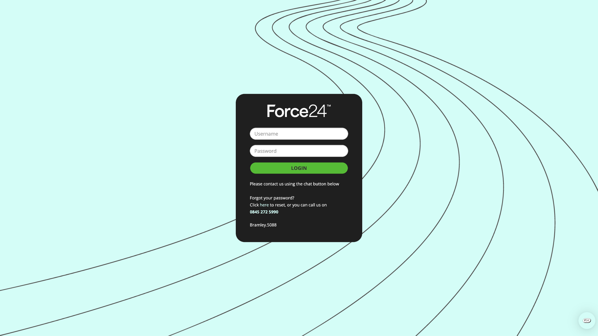 Login Screen – Before