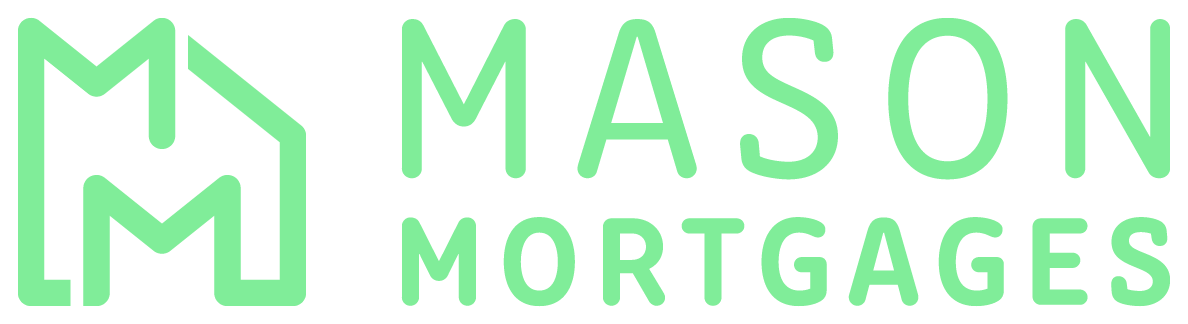 Mason Mortgages – Horizontal Logo – Light